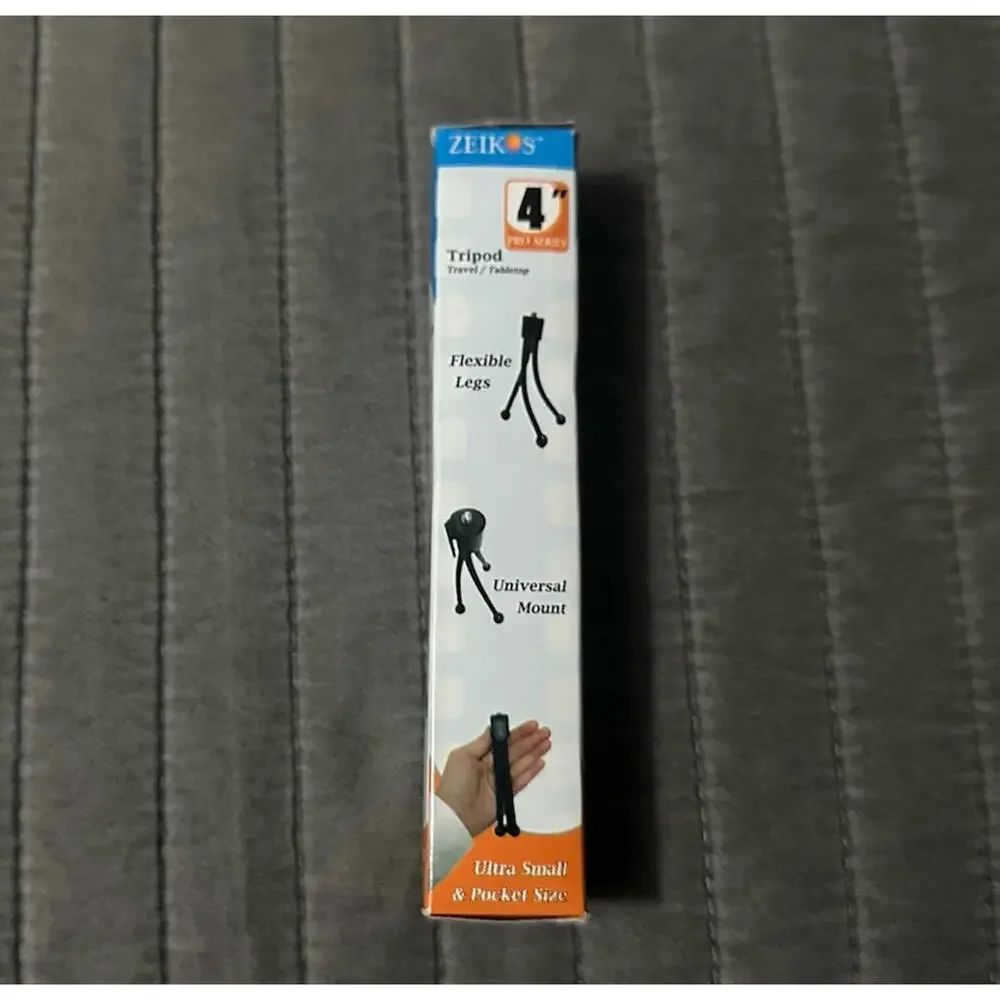 Zeikos ZE-TR5A Flexible Travel Tabletop Tripod 4” Pro Series